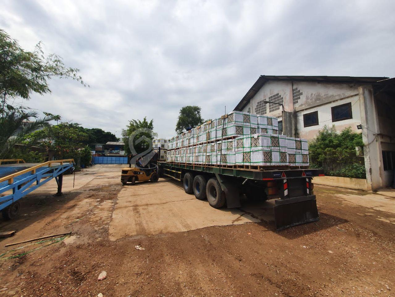 Tanah & Bangunan Eks Pabrik Cakung Jakarta Timur, LT 22.521 m² LB 16.200 m², SHGB, Akses Container 40 Ft