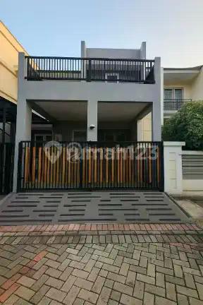 Puri Media [Rumah]: 3 Mnt ke Puri Mall-Selatan-Siap Huni-2 LT