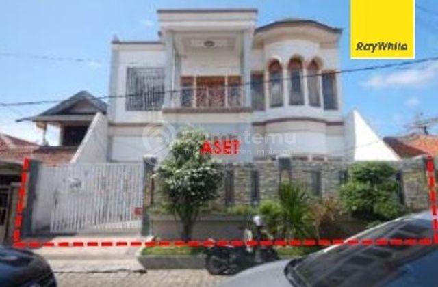 Dijual Rumah Aset Lelang Dharmahusada Utara Gubeng Surabaya LT 301m2 SHM