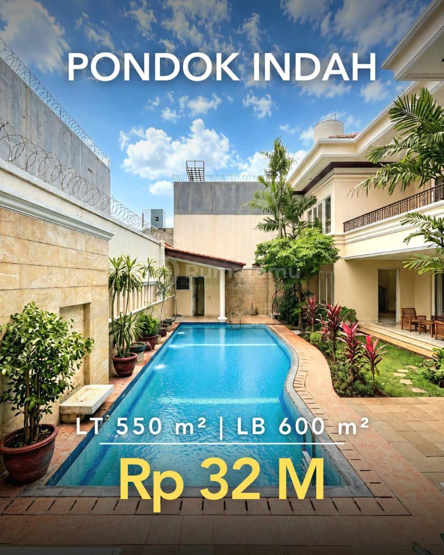Rumah siap huni di pondok indah