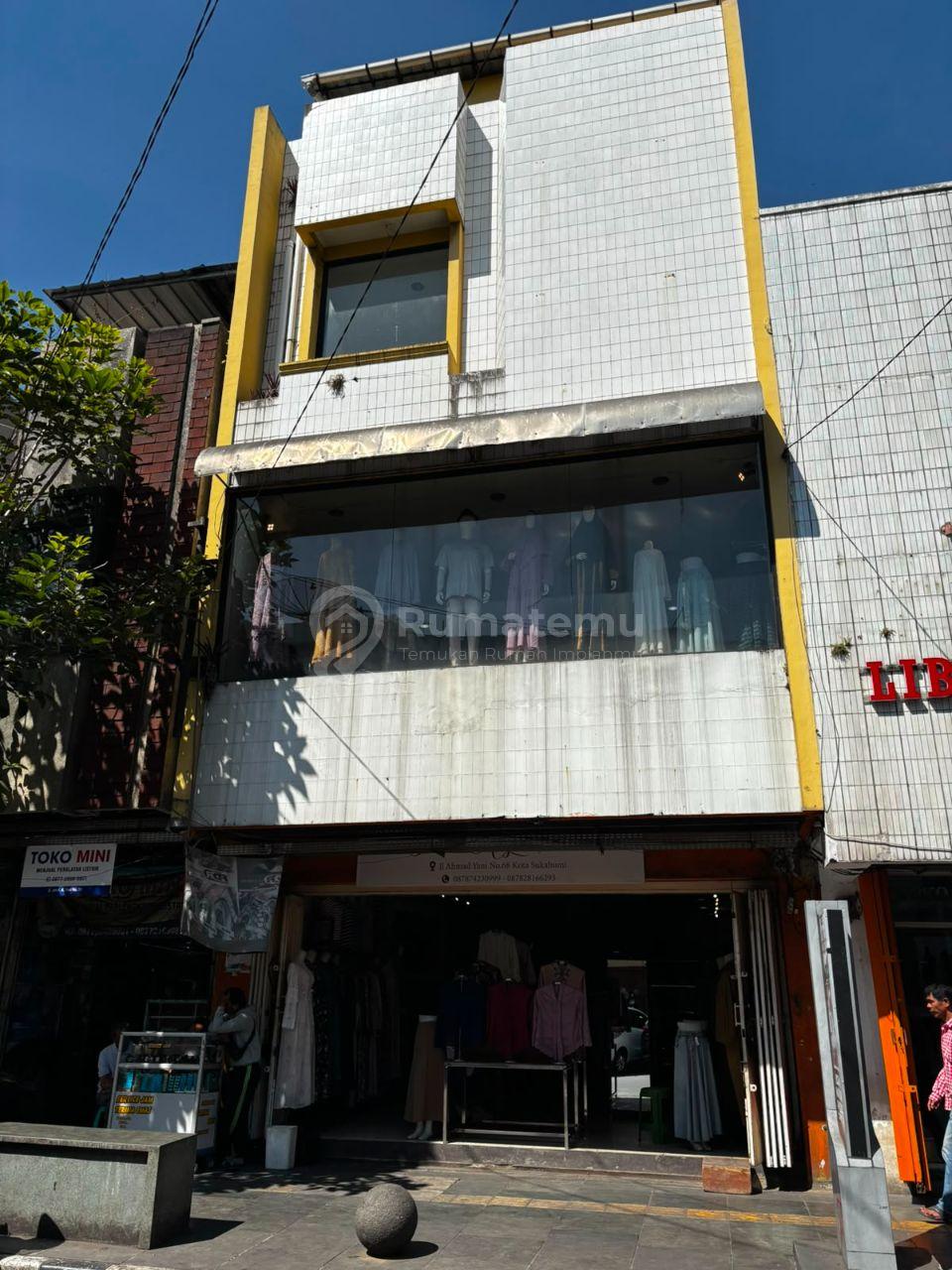 Disewakan Ruko 4 Lantai di Kota Sukabumi, LT 60 m², LB 240 m² – 145 Juta/Tahun