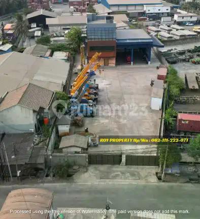 Dijual Gudang di Cakung 2200 M2 Dan Gedung Kantor Baru 3 Lantai