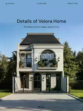 Rumah Baru American Classic Dalam Komplek