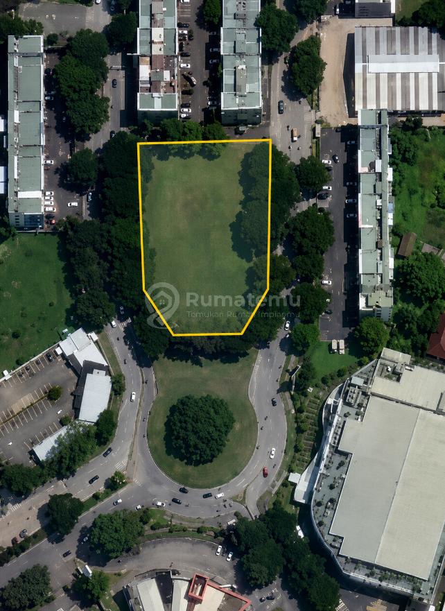 Kavling Komersil 3 Muka Luas 5000m2 Super Strategis Alam Sutera