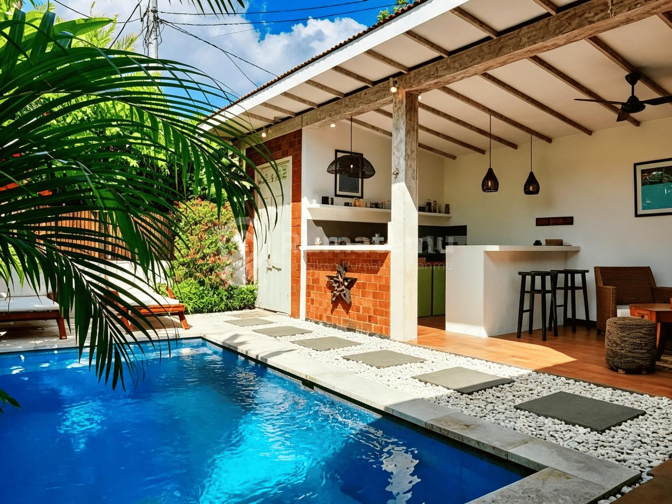 Ready For Rent 2 B R Beautyfull Villa In Umalas Bali