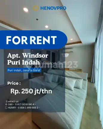 Disewakan Full Furnish 3Br The Windsor Puri Indah Best City View