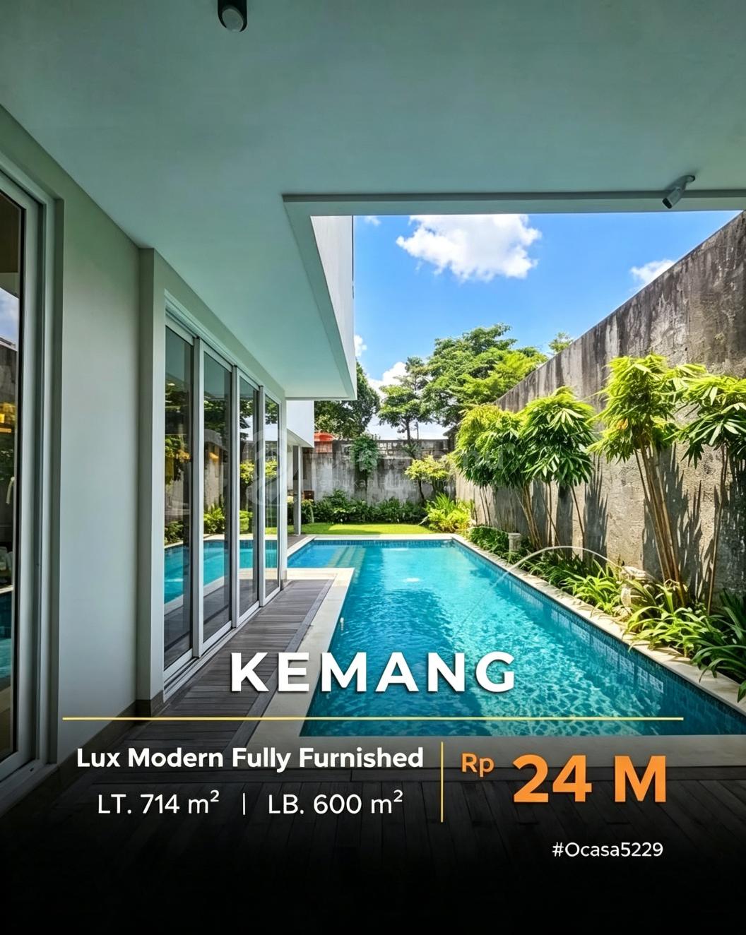 Rumah Mewah Modern Kemang Siap Huni Jakata Selatan Fully Furnish