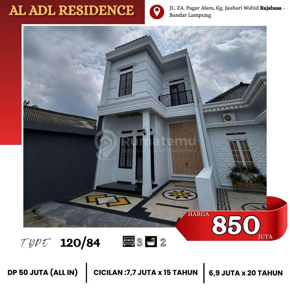Perumahan Al Adl Residence dekat Ciplazz Mall Rajabasa - Bandar Lampung