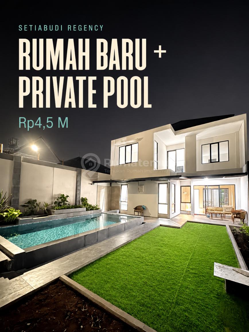 Rumah Dengan Kolam Renang Setiabudi Regency Dekat Pondok Hijau Bandung