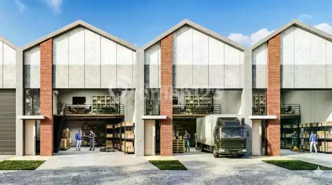 Gudang Modern Accord Bizpark - 108/72 M² + Mezanine Rp 1,5 M