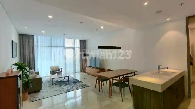 Disewakan Verde Two 2Br Furnished Middle Floor