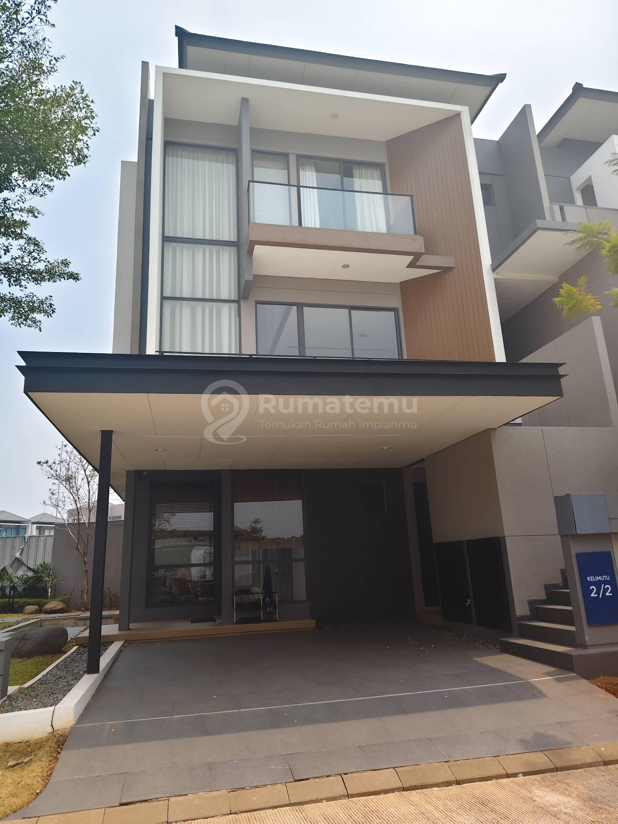 Rumah Cluster Sentarum Asya 3lt luas 8x14 type 4KT JGC Jakarta Garden City  Kondisi siap huni, bebas banjir 