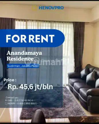 Anandamaya Residences 2+1Br Mid Fl. City View For Rent