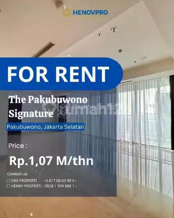 Pakubuwono Signature 4BR + 1 Study Luxury Unit Mid Floor Best