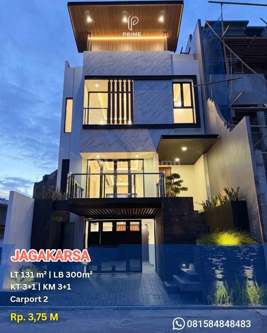 Townhouse 3 Lantai Jagakarsa Jaksel