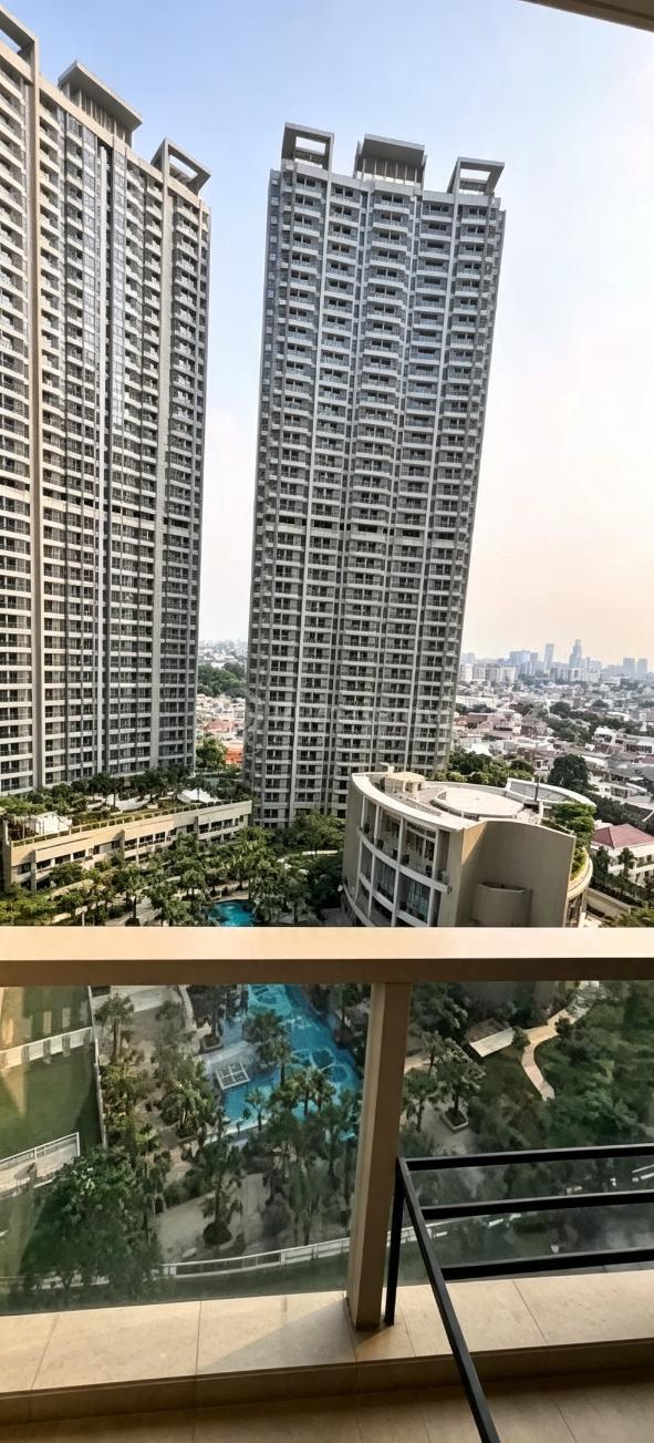 Dijual Apt Taman Anggrek Residence, 1 Kamar LT 17