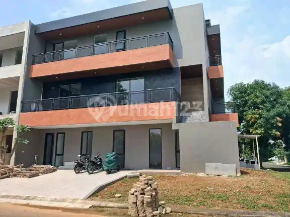 Rumah Baru Di Alam Sutera Cluster Feronia Park 3 Lantai Harga 8,9 Miliar