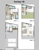 Jual town house cluster baru dengan swimming pool unit tertentu di Jeruk Purut