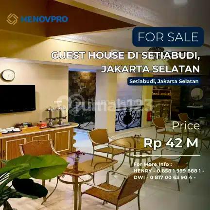 Dijual Cepat Guest House di Setiabudi, Jakarta Selatan